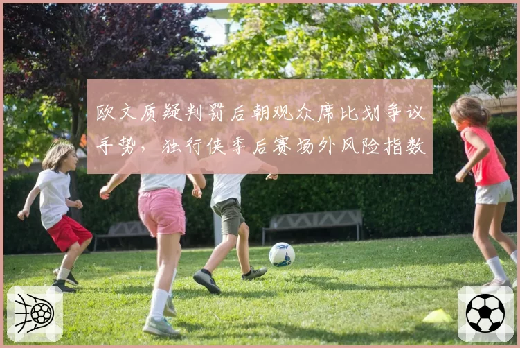 欧文质疑判罚后朝观众席比划争议手势，独行侠季后赛场外风险指数陡增？
